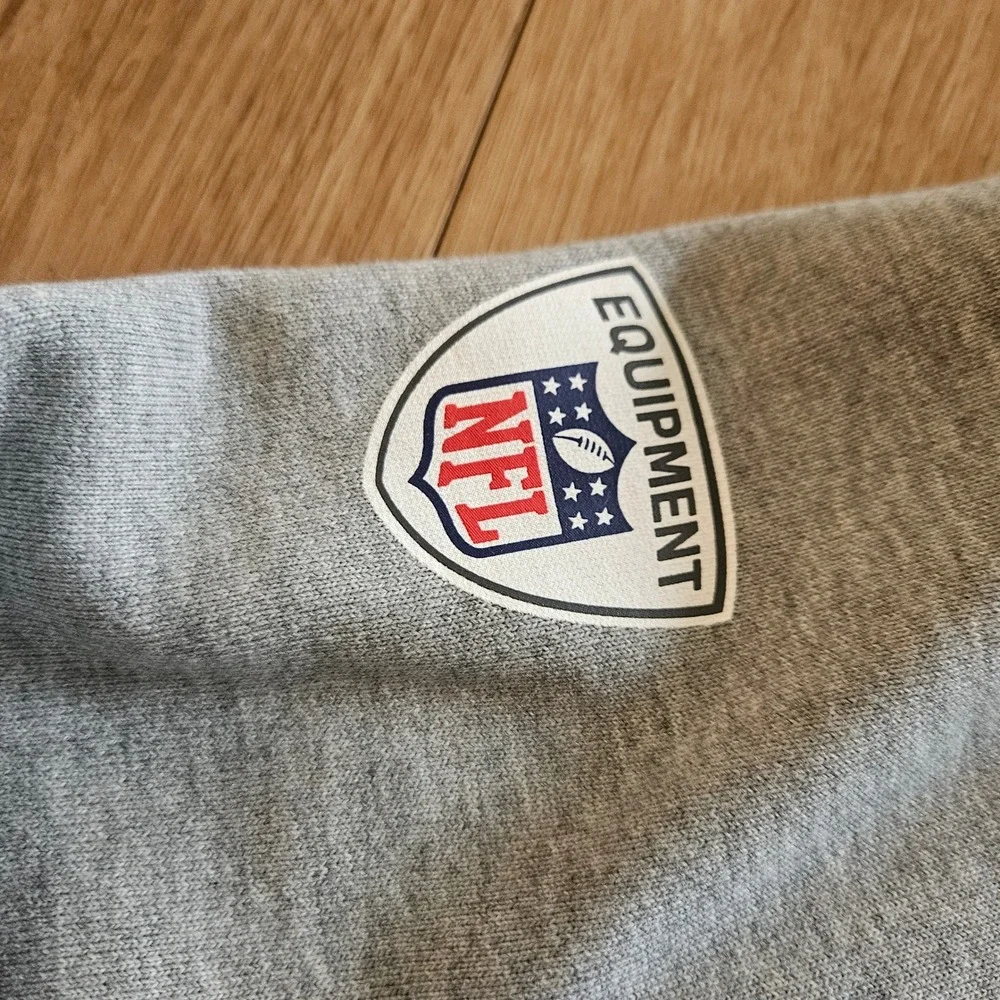 Nike Green Bay Packers NFL Training Crewneck Sweatshirt Gray Mens XXL